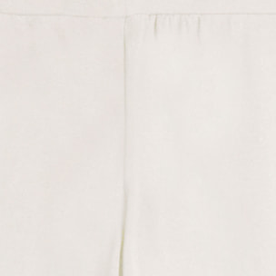 Pantalone donna in felpa viscosa con bande intrecciate