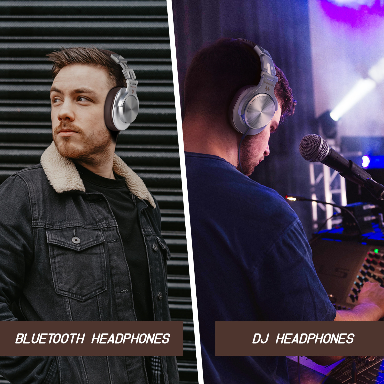 CUFFIE MAGNUSSEN H6 in marrone