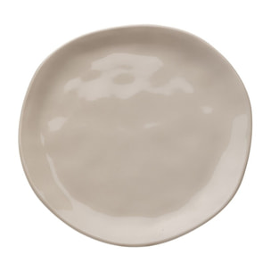 Assiettes Organic 20cm crème set de 6 Kare Design
