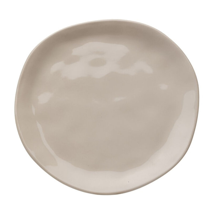Assiettes Organic 20cm crème set de 6 Kare Design