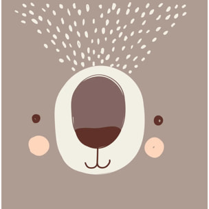 Parure de lit enfant "Ours" - coton 140x200 cm