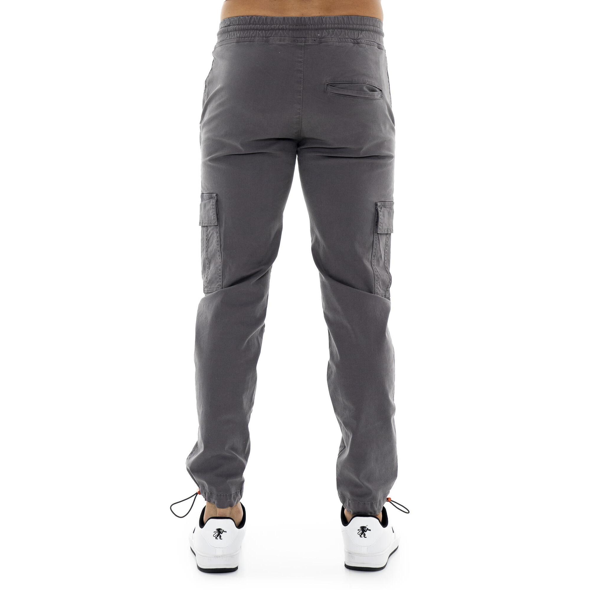 Pantaloni cargo da uomo in twill Leone Military 1947