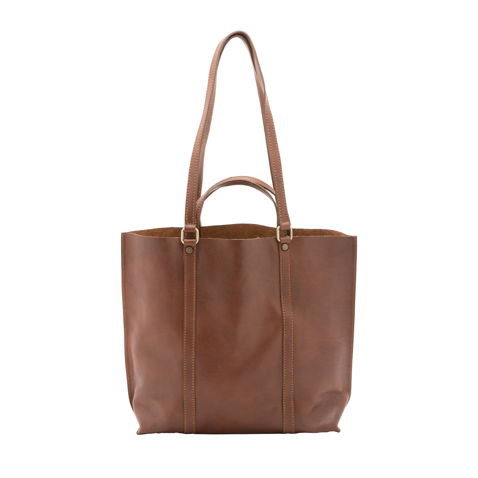 Borsa a spalla  unisex In Vera pelle Made in Italy 36x10x35 cm