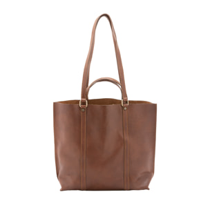 Borsa a spalla  unisex In Vera pelle Made in Italy 36x10x35 cm