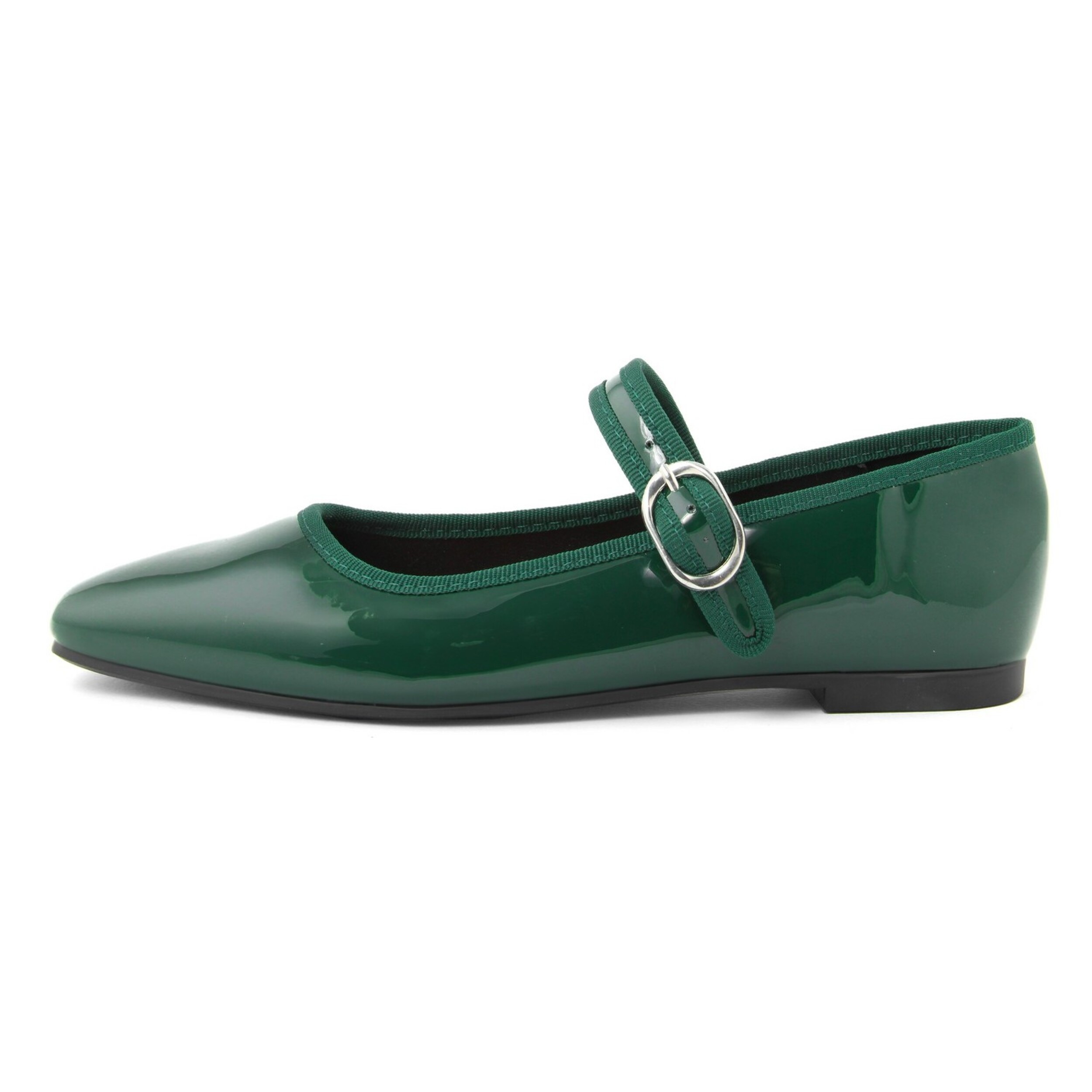 Ballerine Donna colore Verde-Altezza tacco:1cm