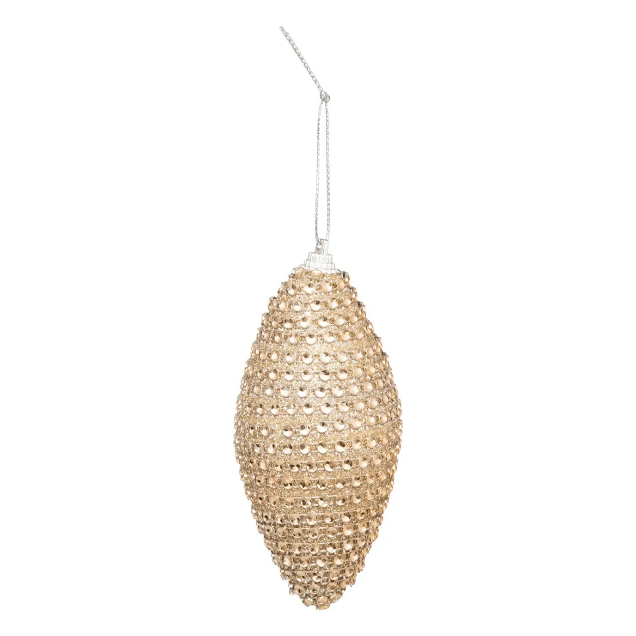 SDN PLF GOUTTE STRASS OR 12CM