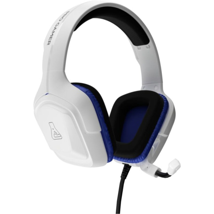 Casque gamer THE G-LAB KORP-COBALT Blanc