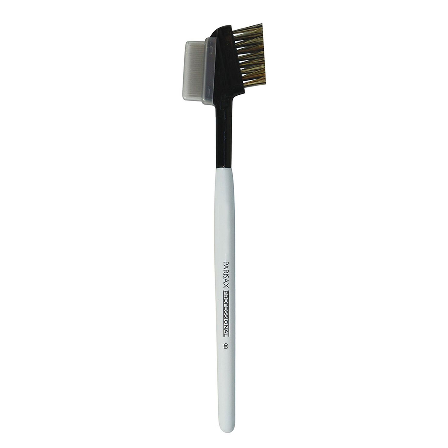 Pinceau Peigne/Brosse Cil - Nylon Noir/Blanc