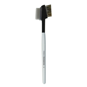 Pinceau Peigne/Brosse Cil - Nylon Noir/Blanc