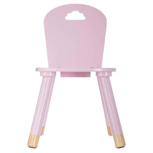 Silla para niños rosa