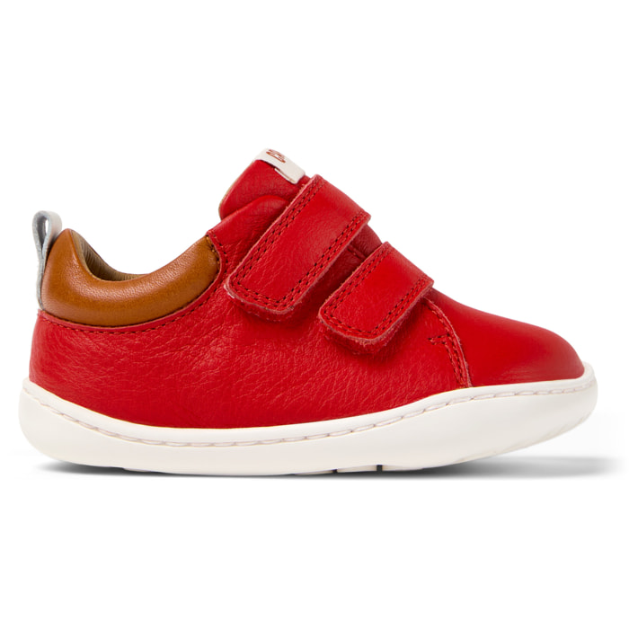 Zapatillas - CAMPER Peu Cami - Rojo - Cuero liso