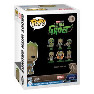 I Am Groot Pop! Vinile Figura Groot W/ Grunds 9 Cm Funko