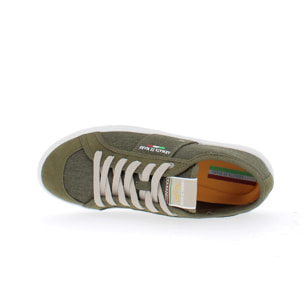 Armata di Mare Scarpe Uomo Sneakers Casual Stringate Basse con Soletta Rimovibile in Memory Foam AMU SS23D330 Khaki