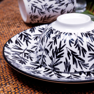 Lot de 6 assiettes à dessert, SAVANA