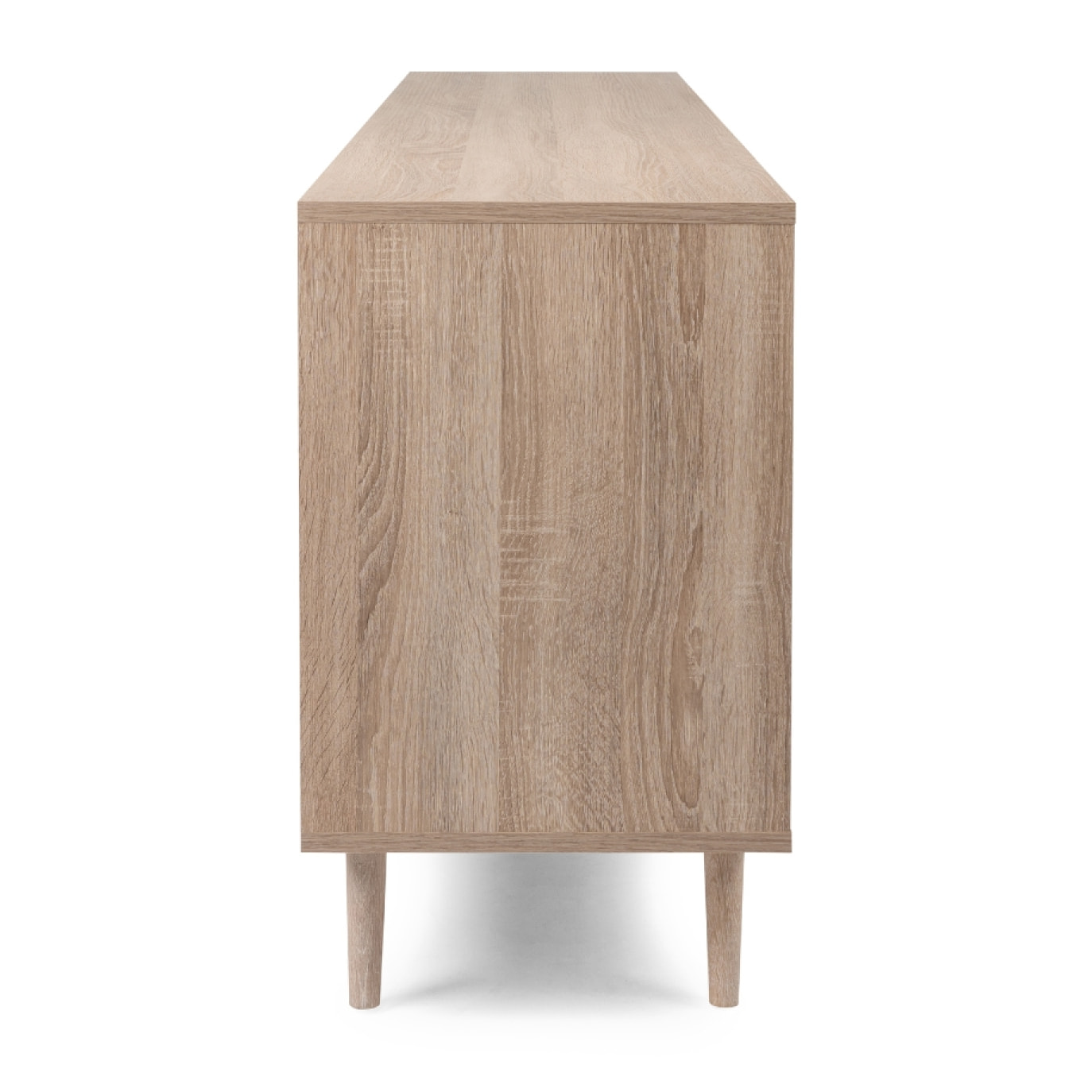 Buffet avec tiroirs et placards effet cannage CARINA