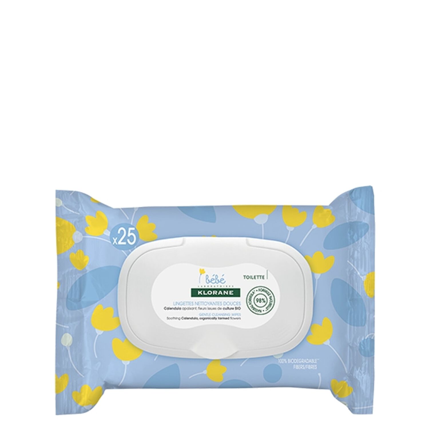 Calendula Bio Bébé - Lingettes Nettoyantes - Apaisantes