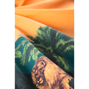 Nappe 140×240 Excelsa – Le Cirque du Marrakech, Coton Multicolore