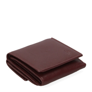 Portafoglio uomo in vera pelle - Modello False - Casual - 8.0 x 10.0 x 3.0 cm