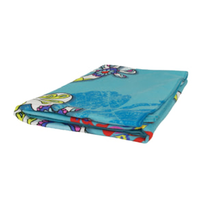 Telo Mare Grande 100x180 Spugna Maui Fantasy Geko D18