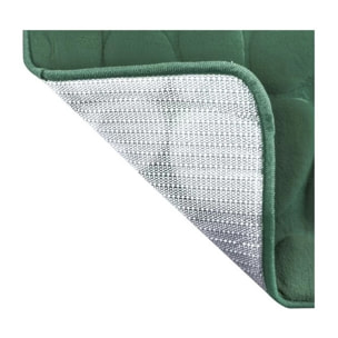 Tapis de bain Microfibre PEBBLE 40x60cm Vert Basil MSV