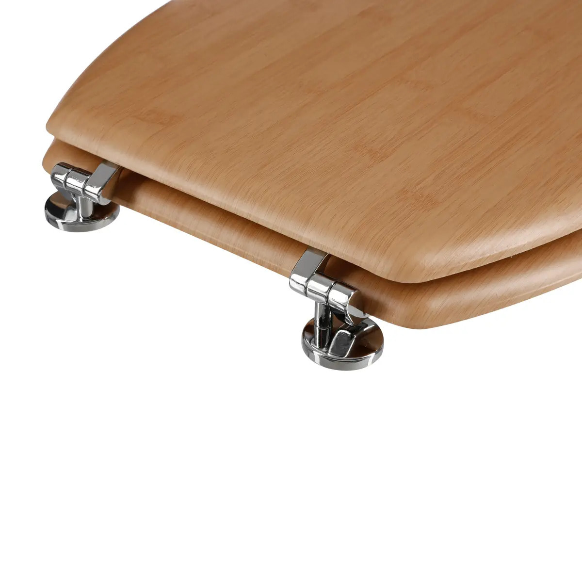 Abattant WC effet bambou en bois