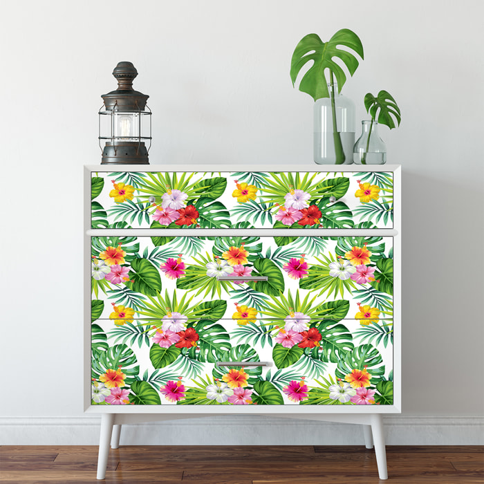 Sticker meuble tropical Rangiroa 60 x 90 cm