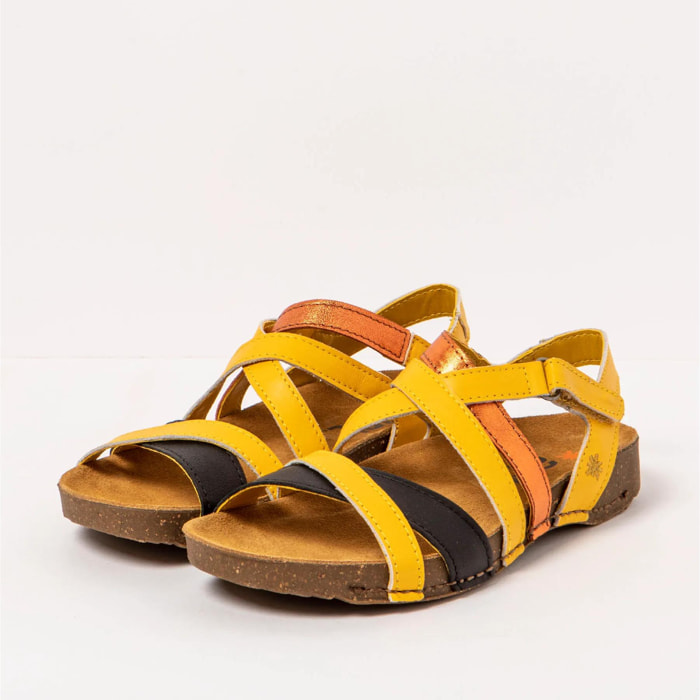 Sandalias 1116 MULTI LEATHER MULTI YELLOW /I BREATHE color Multi yellow