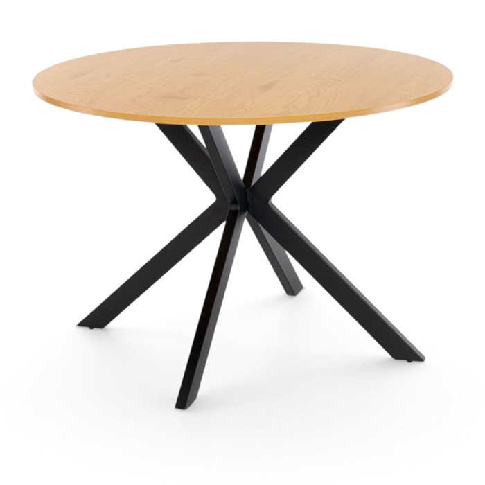 Tavolo FINOCCHIAROLA in legno nobilitato finitura rovere
