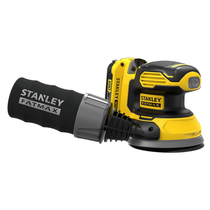 V20 Ponceuse Excentrique - Lithium 18V - Batterie 2Ah STANLEY FATMAX - SFMCW220D1S-QW