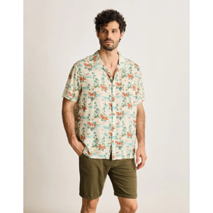 Camisa Manga Corta Off White - Waikiki