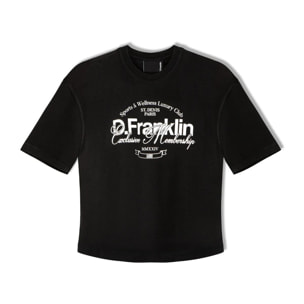 Camiseta de Mujer St.Denis Club Negro / Blanco D.Franklin