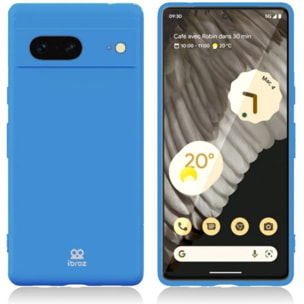 Coque IBROZ Google Pixel 7 Silicone bleu