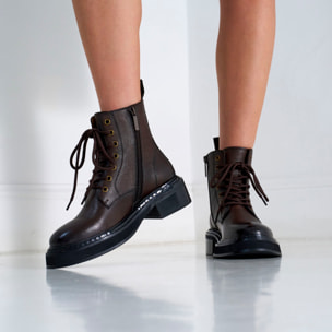 Stivaletto British Passport Testa di Moro