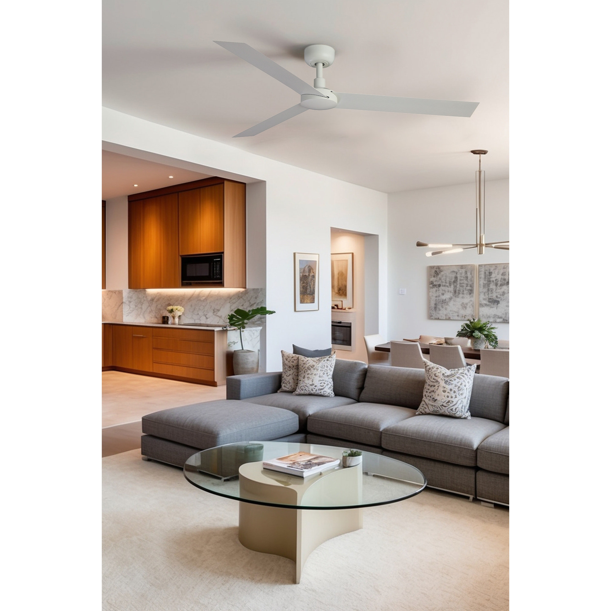 CRUISER XL Ventilatore a soffitto bianco