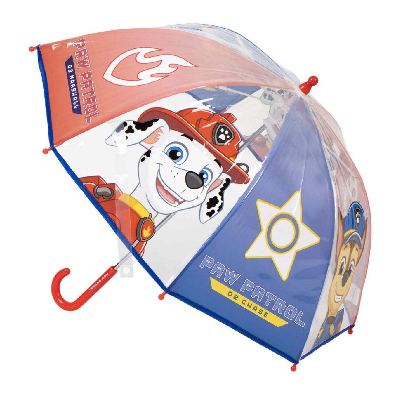 Paraguas manual poe burbuja paw patrol
