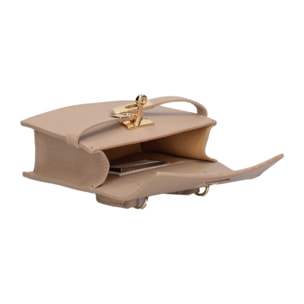 Borsa a mano da donna - Modello False - Vera pelle - 18.0 x 13.5 x 6.0 cm