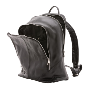 Zaino  unisex In Vera pelle Made in Italy 30x46x17 cm