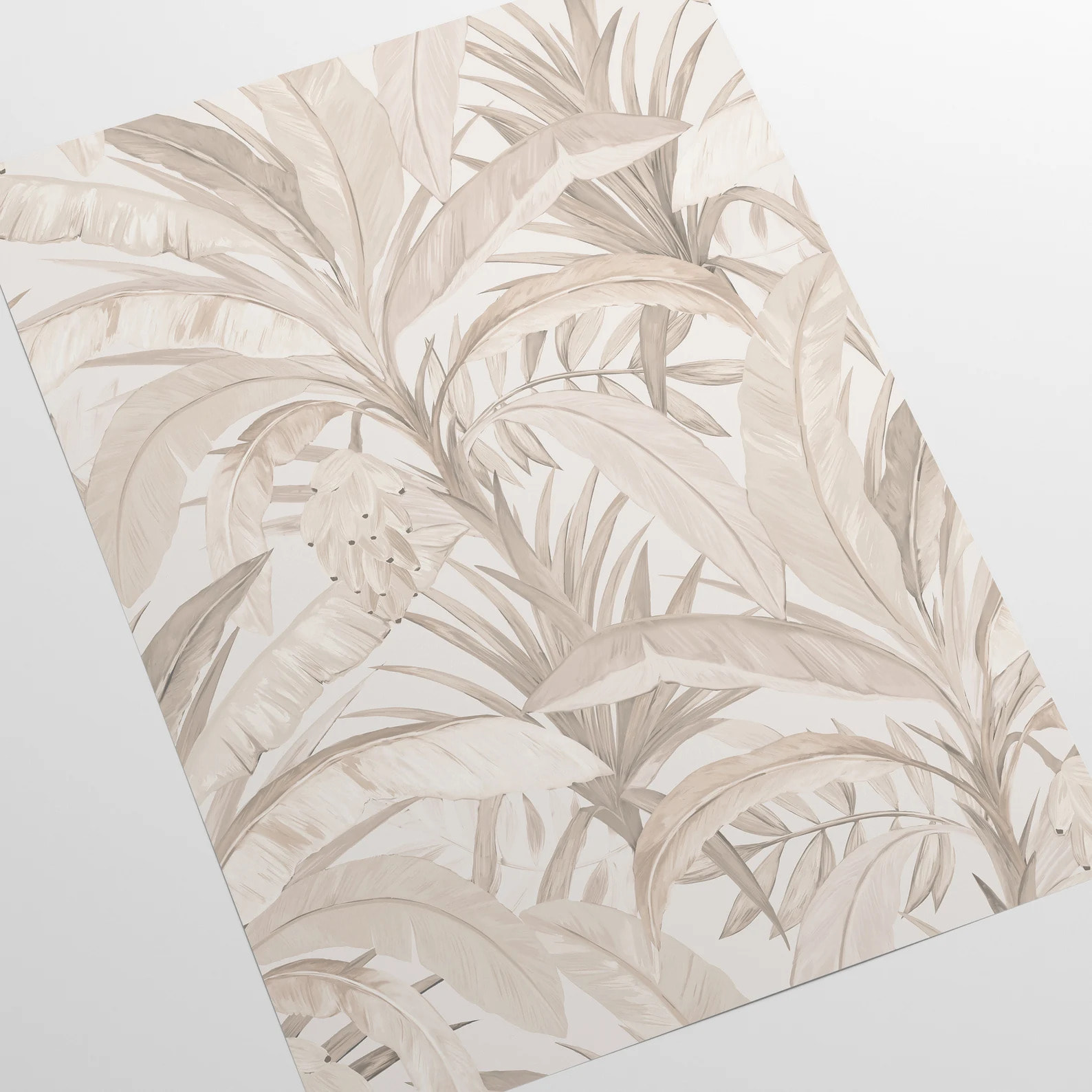 Carta da Parati Bosco Tropicale Beige