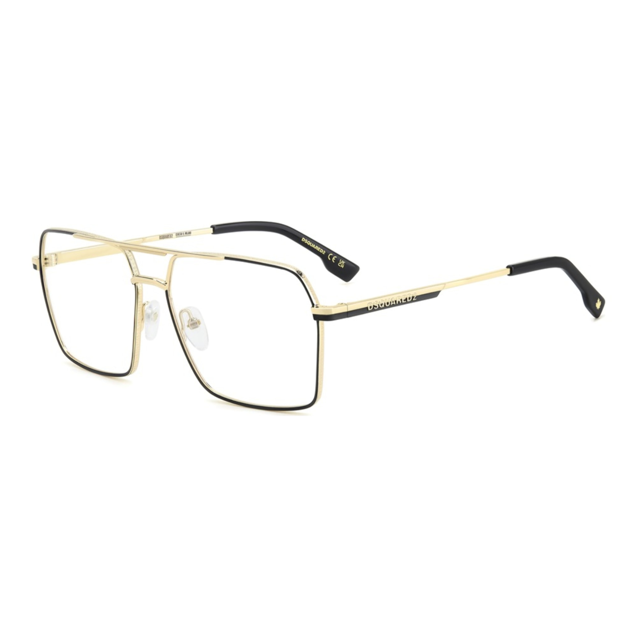 Gafas de Vista Dsquared2 D2 0157 0NZ de Metal Hombre 60 mm