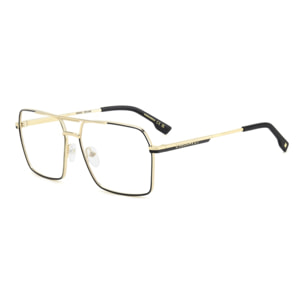 Gafas de Vista Dsquared2 D2 0157 0NZ de Metal Hombre 60 mm