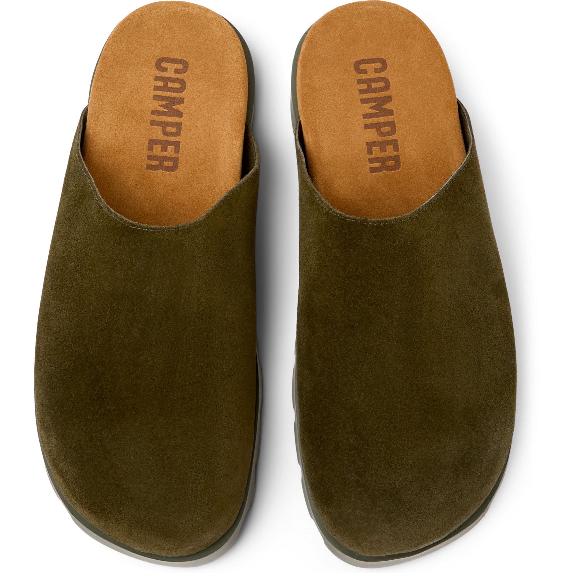 Sandali - CAMPER Brutus Sandal - Verde - Pelle scamosciata