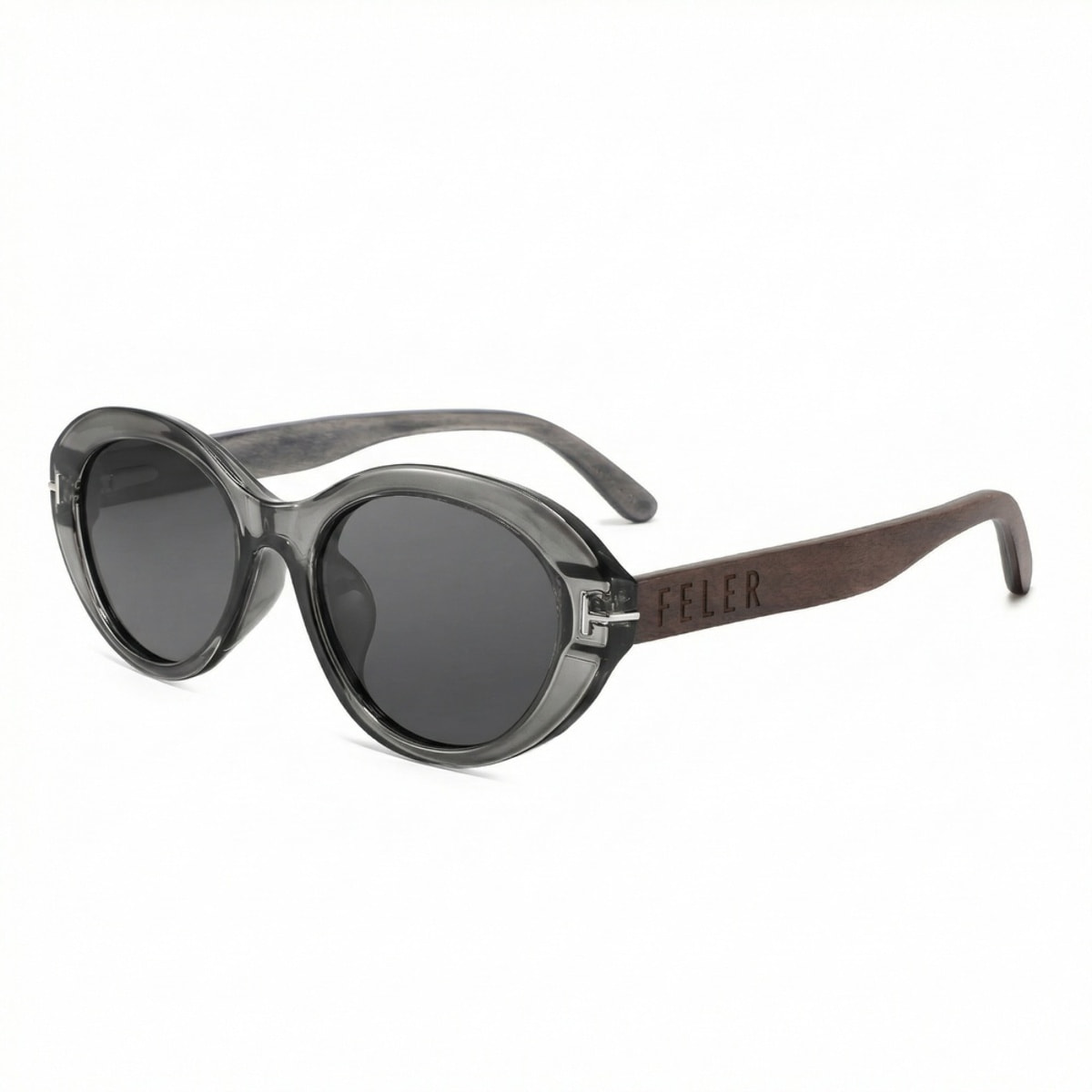 Gafas de Sol Feler 1611-11 Polarizadas de Madera Unisex 53 mm