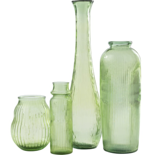 J-Line Vase Ligné - verre - vert clair