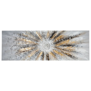 Toile peinte "Kylia" soleil 150x50cm