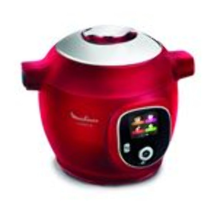 Cookeo MOULINEX YY5118FB rouge 6 L, 6 modes de cuisson + spatule