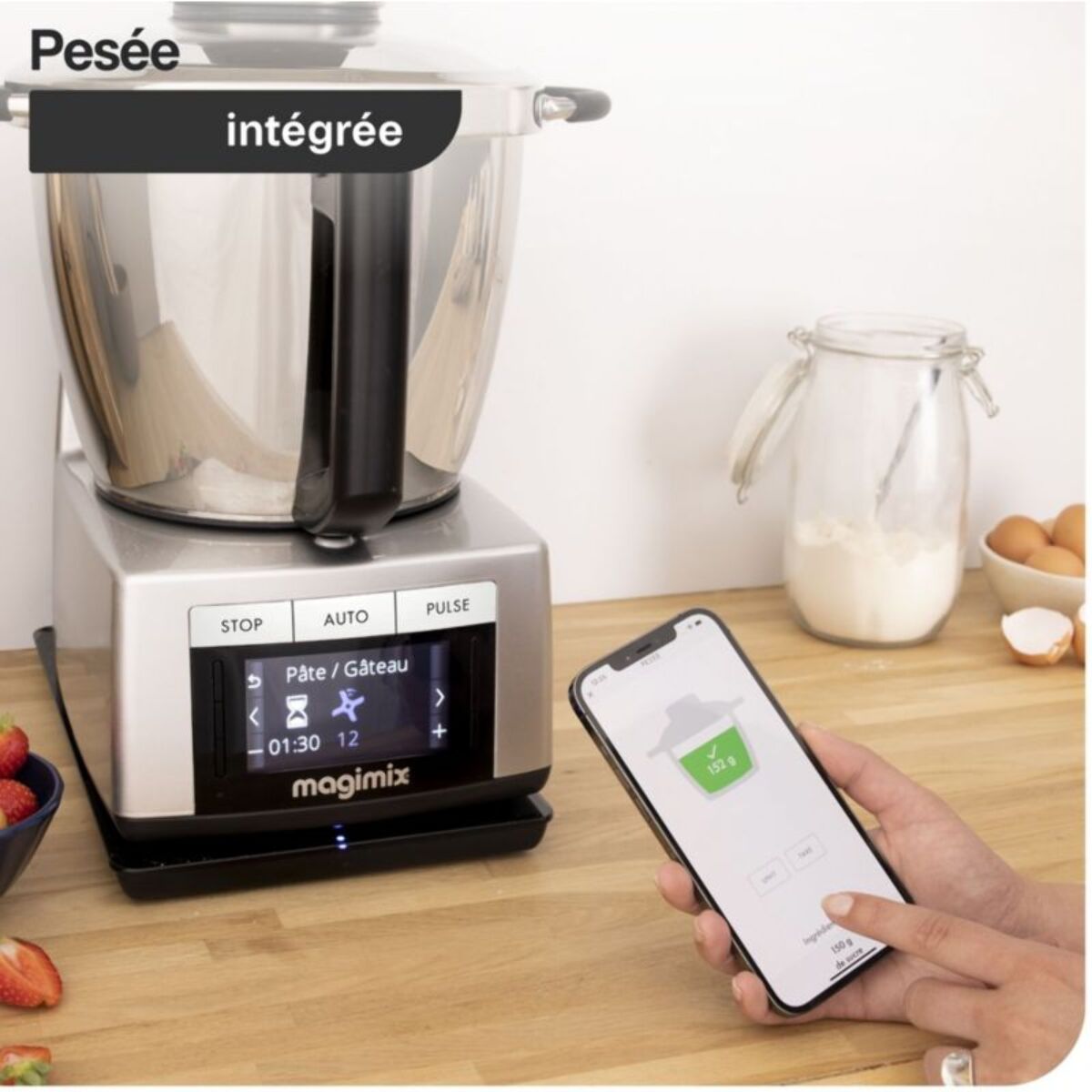 Robot cuiseur MAGIMIX Cook Expert XL Connect Platine 18914