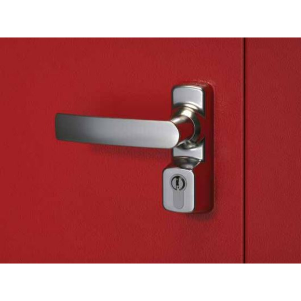 Manoeuvre extérieur Oltre sans cylindre FAPIM - gris 9006 - 8568B/G5