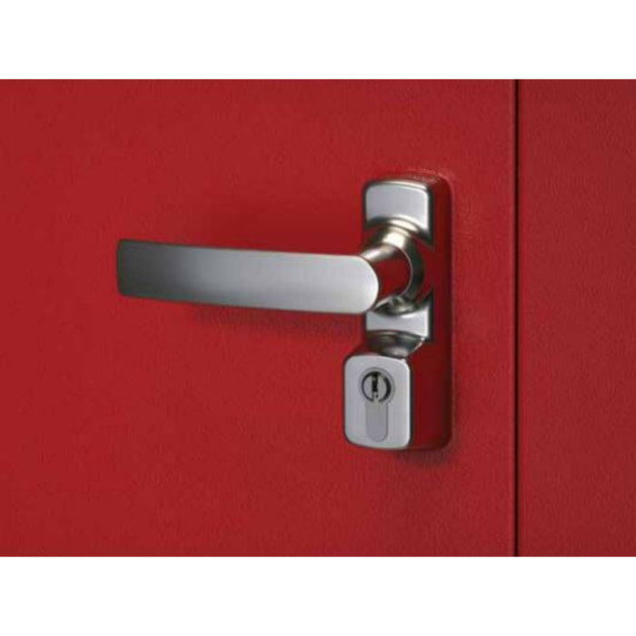Manoeuvre extérieur Oltre sans cylindre FAPIM - gris 9006 - 8568B/G5