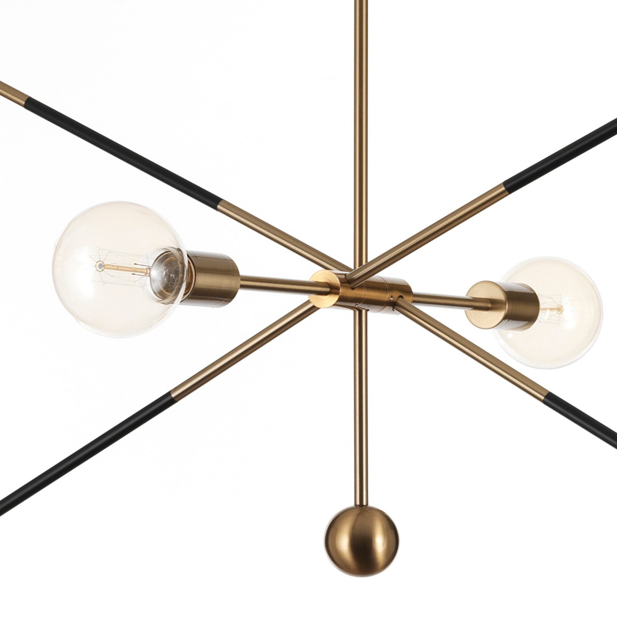 Suspension Tomasucci DEVON B, en acier, noir