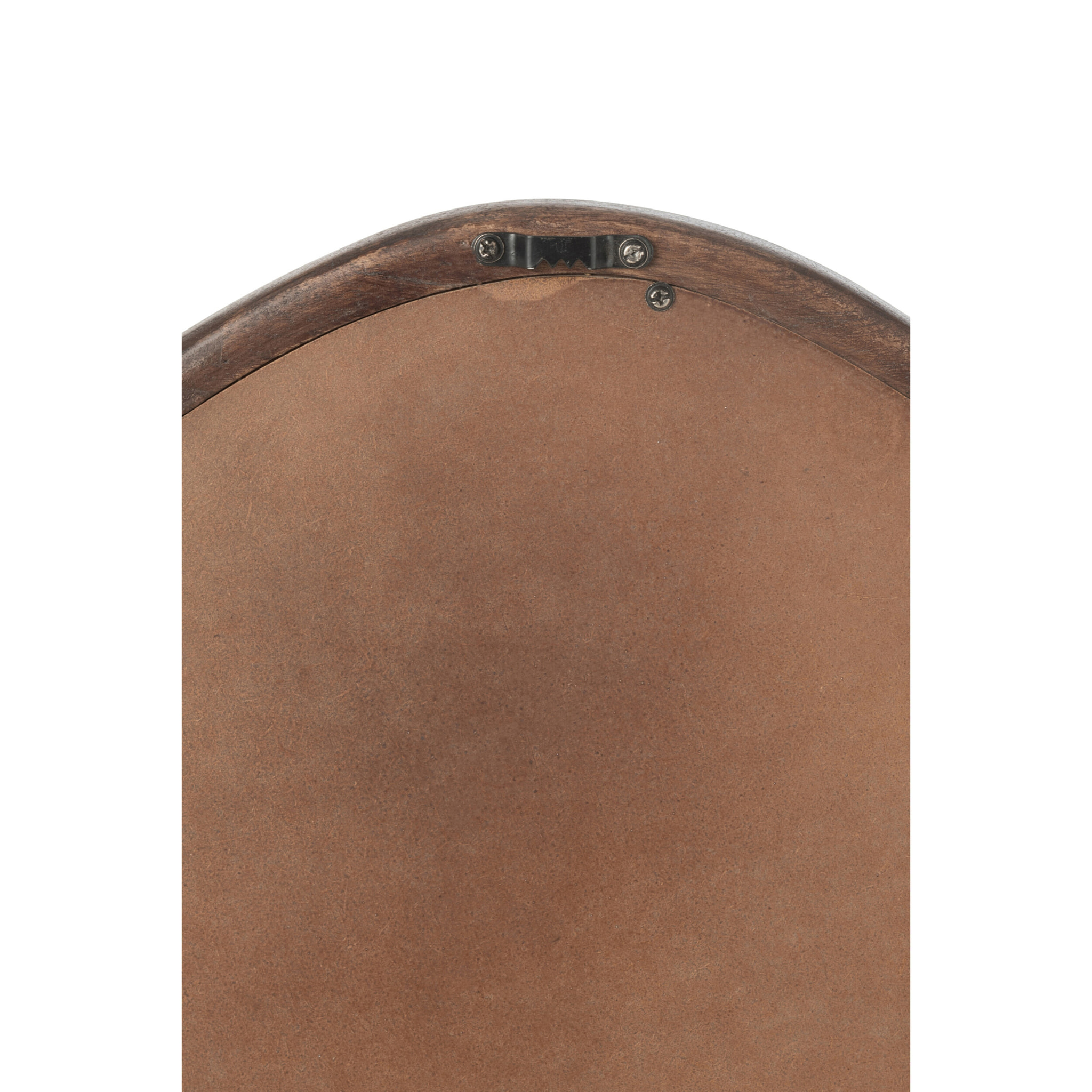 J-Line miroir Whisp - bois/verre - brun - small - Ø 40 cm